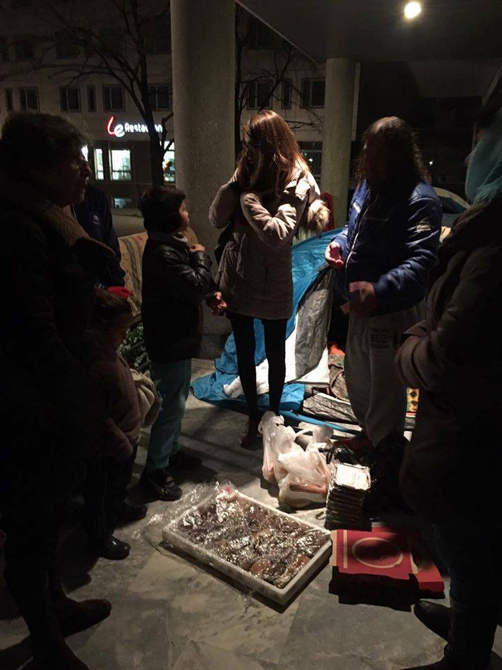 Maraude Terre d'Ancrages Noël