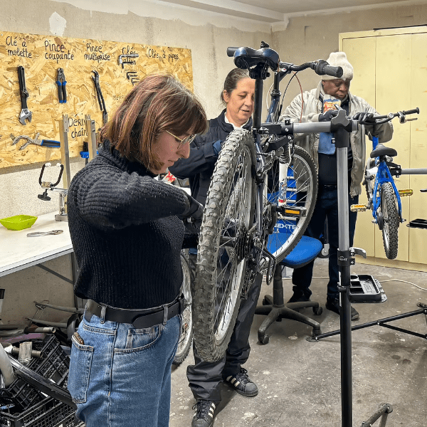 Animez l&rsquo;atelier d&rsquo;auto-réparation de vélos La 8ème Roue